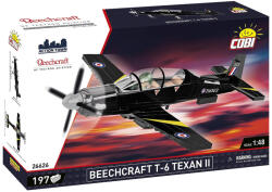 COBI COBI: Beechcraft T-6 Texan II fekete építőjáték (26626) (COBI-26626) - jatekwebshop
