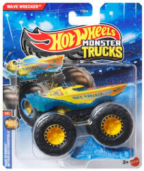 Mattel Hot Wheels Monster Trucks: Wave Wrecker kisautó 1/64 - Mattel (FYJ44/JHY22) - jatekwebshop