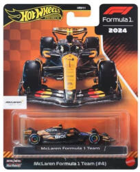 Mattel Hot Wheels Premium: McLaren Formula 1 No. : 4 kisautó 1/64 - Mattel (HRV11/JBM11) - jatekwebshop