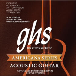 GHS S415 Americana Extra Light 11-50 - Set corzi chitara acustica (S415 SET)