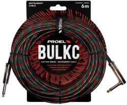 Proel BULK120CLU6SR Jack-Jack - Cablu Instrument 6m (BULK120CLU6SR)