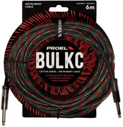 Proel BULK100CLU6SR Jack-Jack - Cablu Instrument 6m (BULK100CLU6SR)