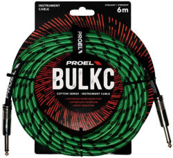 Proel BULK100CLU6GN Jack-Jack - Cablu Instrument 6m (BULK100CLU6GN)