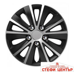 Versaco Тасове за джанти 13'' Versaco Rapid NC Silver / Black (56393) - steficenter