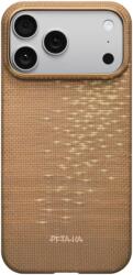 PITAKA Husa Pitaka iPhone 17 Pro Ultra-Slim, Golden Glint (PitaTap) (KI1705AG)