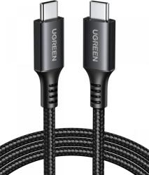 UGREEN Cablu Ugreen USB-C la USB-C, 60W, PowerDelivery Fast Charging, 2m, Negru/Gri (US567-15374)