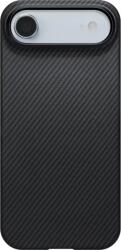 PITAKA Husa Pitaka pentru iPhone 17 Air MagEZ 7, MagSafe, Ultra-Slim, Negru/Gri (KI1701BA)
