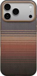 PITAKA Husa Pitaka pentru iPhone 17 Pro Max Aramid UltraGuard, Sunset (KI1702BPM) - voipshop