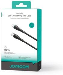 JOYROOM A32 kábel, 30W, 480Mbps, Fekete (SA32-CL3) (SA32-CL3-BLK)