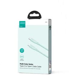 JOYROOM A14 kábel Type-C-Type-C, 60W, 480 Mb/s, Zöld (SA34-CC3) (JR-SA34-CC3-GRN)
