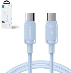 JOYROOM Type-C kábel, 100W, 480Mb/s, Kék (S-CC100A14) (S-CC100A141.2M-BLU)