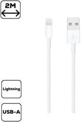 Cellect iPhone Lightning USB adat- és töltőkábel, 2m, Gyorstöltés támogatással (MDCU-IPH-W2M)