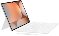Samsung Tab S10 Ultra/S9 Ultra billentyűzetes tok, Mágneses csatlakozás, Fehér (EF-DX925BWEG)