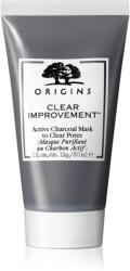 Origins Clear Improvement® Active Charcoal Mask To Clear Pores tisztító maszk aktív szénnel 30 ml