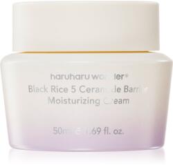 haruharu wonder Black Rice 5 Ceramide Barrier Moisturizing Cream intenzíven tápláló krém a bőrréteg megújítására 50 ml