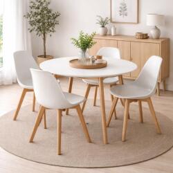  Avenberg Pearl étkezőgarnitúra, 4x szék + asztal, NB22010