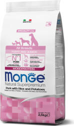 Monge Speciality Line All Breeds Sertés, rizs & burgonya - Puppy 2, 5 kg