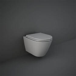 RAK Ceramics Vas WC suspendat, RAK, Feeling, rimless, gri mat (RST2301503A)