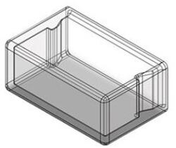 Nova Luce LED szalag végzáró NL-9680317 IP védett (9680317)
