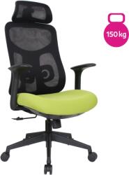 Kondela Irodai szék, zöld/fekete, teherbírás 150 kg, SULIVAN (0000413569)
