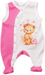  Ujjatlan pamut rugdalózó Maci mintával