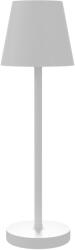 HomCom Lampă de Masă cu 3 Lumini Albe, Lampă de Birou Portabilă, Modernă cu Cablu Inclus, Ø11, 2x36, 5 cm, Alb | Aosom Romania (B31-456V00WT)