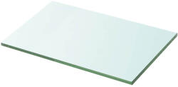 vidaXL Átlátszó Üvegpolc 30x20 cm