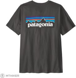 Patagonia P-6 Logo trikó, ink black (XL)