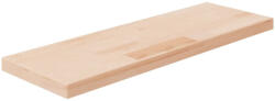 vidaXL Kezeletlen Tömör Tölgyfa Polclap 60x20x2, 5 cm