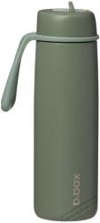 b.box B. Box Termosz + szívószál - 690 ml, olive
