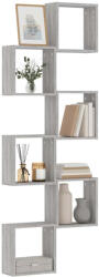vidaXL 6 db Szürke Sonoma Fali Kockapolc 30 x 15 x 30 cm