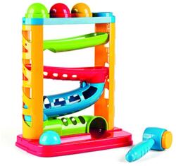 Miniland Group Kalapácsos Golyójáték - 1 Éves Kortól, Műanyag, Többszínű