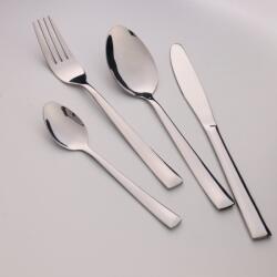  Set 24 de tacamuri OEM GS-101333S2, Pentru 6 persoane, Lustruire oglinda, Cutie, Otel inoxidabil 410, Argintiu metalizat (GS-101333S2) Tacam