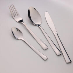  Set 24 de tacamuri GS-101118S1, Pentru 6 persoane, Lustruire oglinda, Cutie, Otel inoxidabil (GS-101118S1) Tacam
