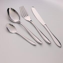  Set 24 de tacamuri OEM GS-101331S2, Pentru 6 persoane, Lustruire oglinda, Cutie, Otel inoxidabil 410, argintiu metalizat (GS-101331S2) Tacam