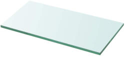 vidaXL Átlátszó Üvegpolc Panel 30x12 cm