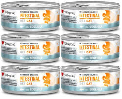 Disugual Disugual Karma nedves macskaeledel, állatorvosi INTESTINAL Sola (felnőtt macskáknak) 6x85 g