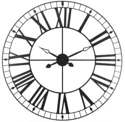 Atmosphera B017NQJDPQ Felfüggesztett retro óra római számokkal, fém számlap, 88 cm (B017NQJDPQ)