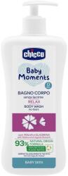 Chicco Mosótej, Chicco, Baby Moments, Relax, könnyek nélkül, 0+ hónap, mályvával és glicerinnel, 500 ml (CHI37483-885)