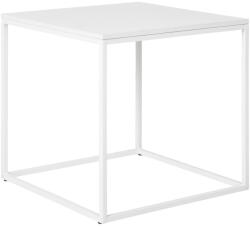 House Nordic Vita lerakóasztal, modern dizájn, fehér keret, 45 x 45 x 45 cm (HN2101401)
