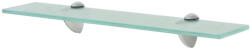 vidaXL Lebegő Üvegpolc 50x20 cm 8 mm