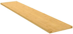 vidaXL Bambusz Fali Polc 100x20x1, 5 cm