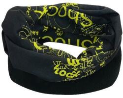 Sulov® Esarfa sport Sulov cu FLEECE negru-verde
