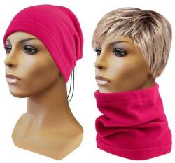 Sulov® Sulov Esarfa multifunctionala 2 in 1 fleece roz
