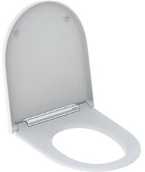 Geberit One wc-ülőke QuickRelease, Soft-Close fényes króm, fehér (GE-243.989.21.2)