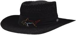 Greg Norman Signature Straw Black Kalap univerzális
