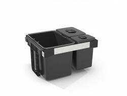 EKOTECH - Beépíthető hulladékgyűjtő FREE JAZZ 60 - 1x34 liter+1x7 liter+1x15 liter (93014162603) - modernkonyha