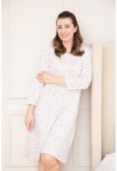 Camille Дамска блуза с дълъг ръкав Camille Womens Classic Organic Jersey Cotton Long Sleeve Nightdress - Pink