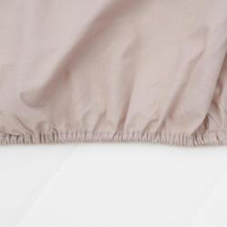 Heinner Cearceaf de pat cu elastic, dimensiune 160x200 cm , potrivit pentru saltele cu inaltime maxima de 30 cm . Material 100% Bumbac , densitate 144TC, elastic la colturi (HR-SHEET160-CRM) - etoc