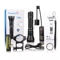TrustFire T40R LED vadászlámpa szett